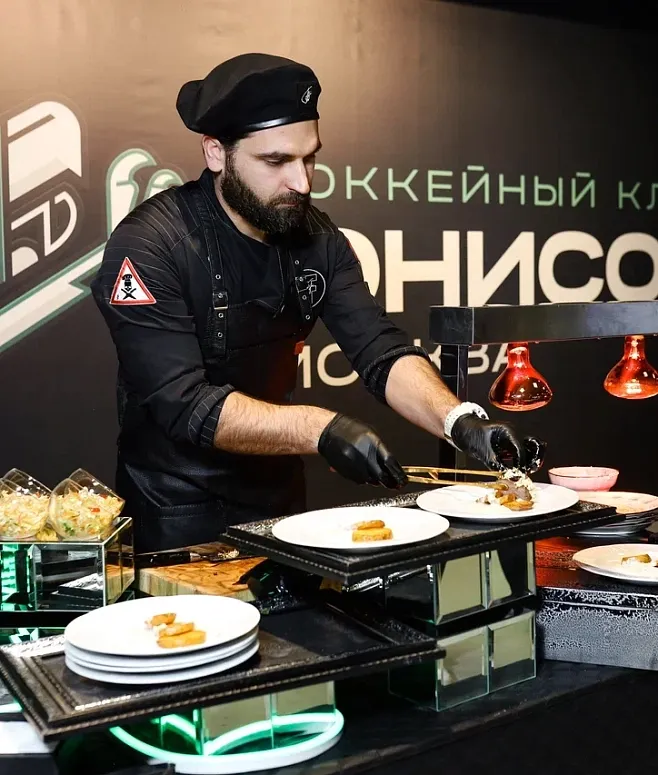Кейтеринг меню №604. Фуршет с Анимационными станциями на 1000 персон — фото