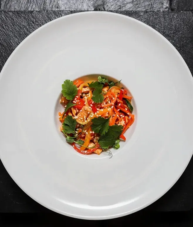 Кейтеринг меню №1266 в стиле Street Food. Фуршет с Анимационными станциями на 90 персон