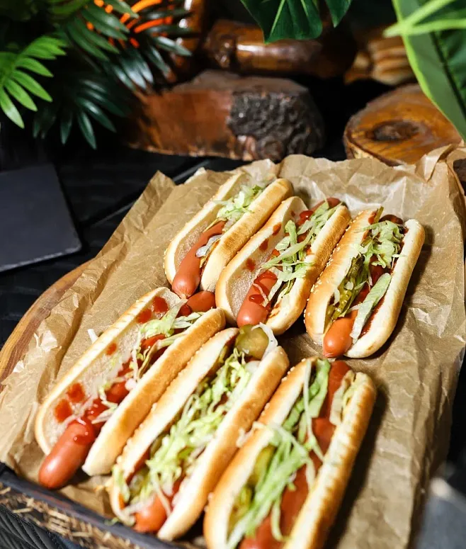 Кейтеринг меню №1186 в стиле Street Food. Фуршет с Анимационными станциями на 400 персон