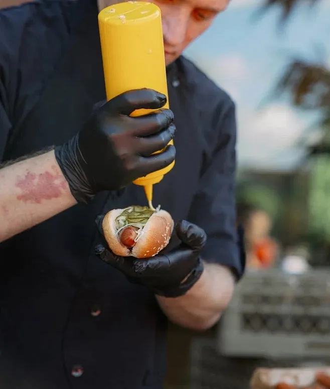 Кейтеринг меню №1221 в стиле Street Food. Фуршет с Анимационными станциями на 250 персон — фото