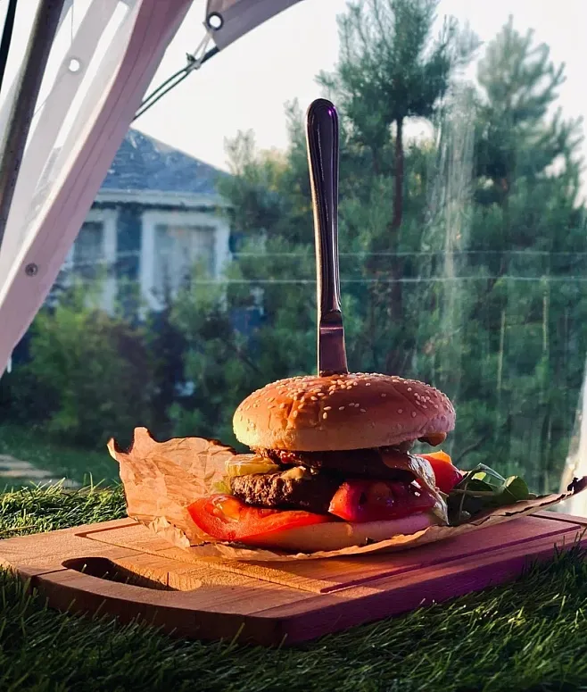Кейтеринг меню №816 в стиле BBQ. Классический фуршет на 200 персон