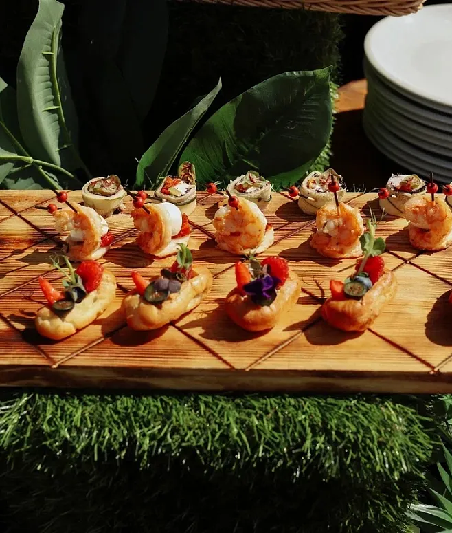 Кейтеринг меню №969 в стиле BBQ. Классический фуршет на 500 персон