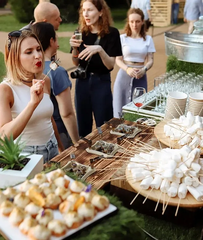 Кейтеринг меню №889. Классический фуршет в стиле BBQ на 350 персон — фото