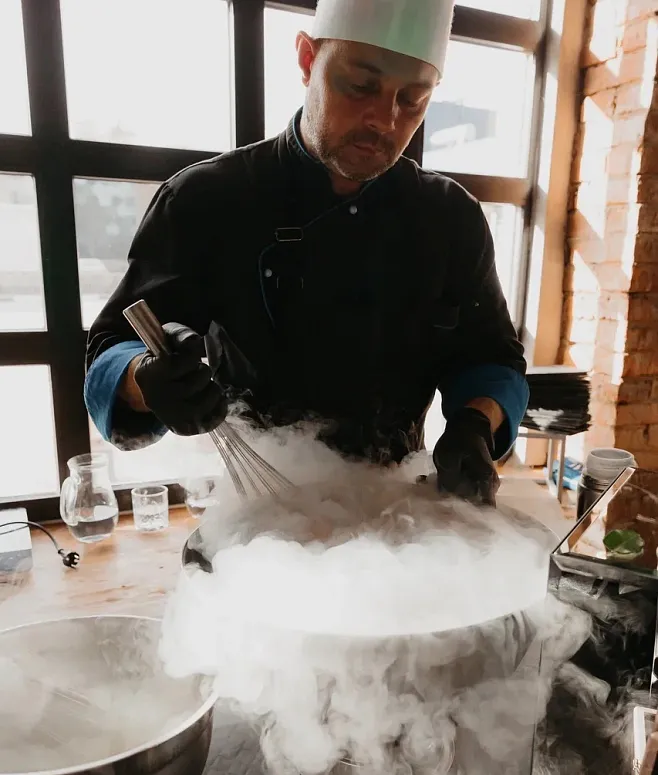 Кейтеринг меню №1274 в стиле Street Food. Фуршет с Анимационными станциями на 90 персон