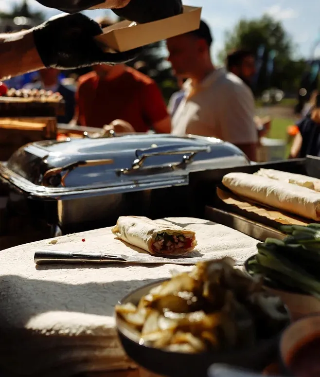 Кейтеринг меню №1157. Фуршет с Анимационными станциями в стиле BBQ на 500 персон